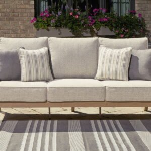 Hallow Creek - Driftwood - Sofa With Cushion - Image 3