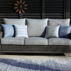 Elite Park - Gray - Sofa With Cushion - Image 3