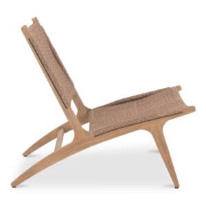 Palma - Outdoor Lounge Chair - Warm Brown - Image 3